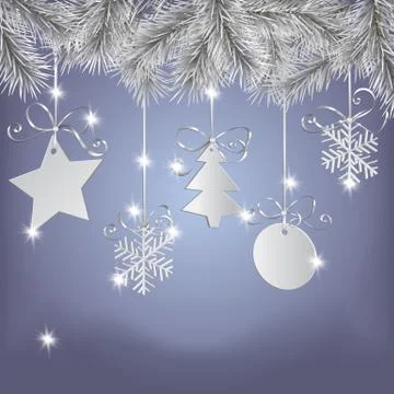 Christmas card Stock Illustration
