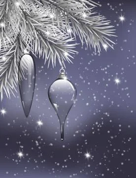 Christmas card Stock Illustration