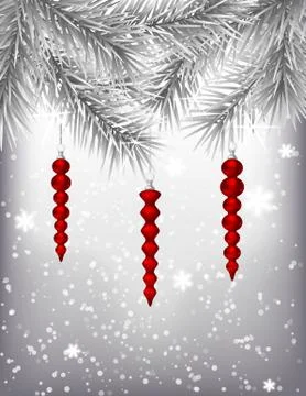 Christmas card Stock Illustration