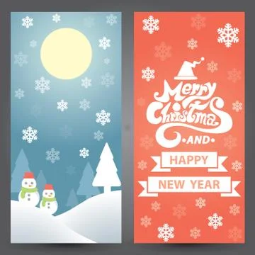 Christmas card Stock Illustration