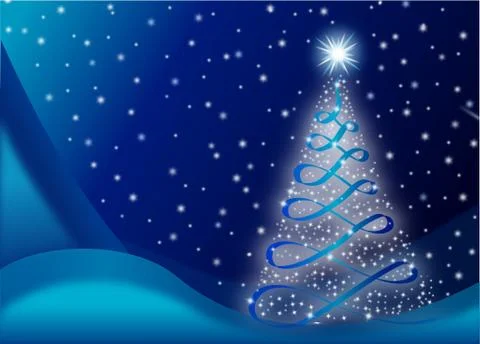 Christmas card Illustrazione stock