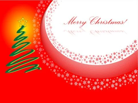 Christmas card Stock Illustration