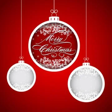Christmas card Illustrazione stock