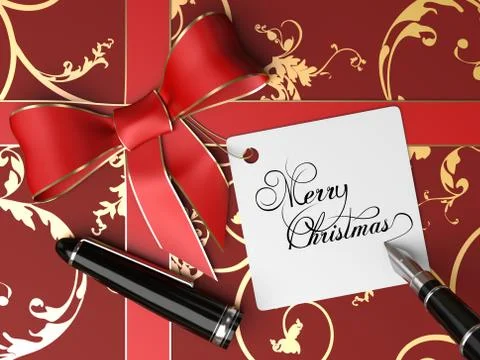 Christmas card Stock Illustration
