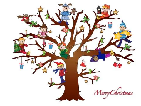 Christmas card Stock Illustration