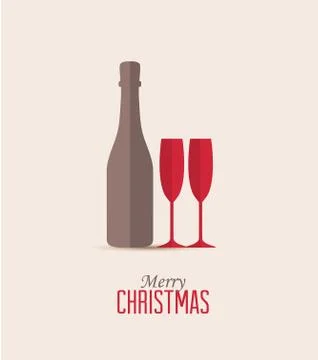 Christmas card Stock Illustration