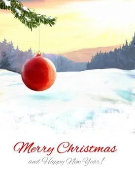 Christmas card Иллюстрация