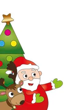Christmas card Stock Illustration