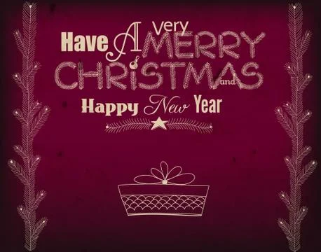 Christmas card Stock Illustration