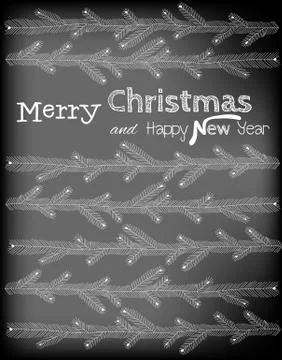 Christmas card Stock Illustration