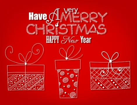 Christmas card Stock Illustration