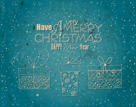 Christmas card Stock Illustration