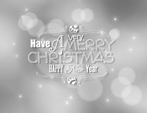Christmas card Stock Illustration