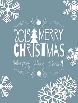 Christmas card Stock Illustration