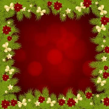 Christmas card Stock Illustration