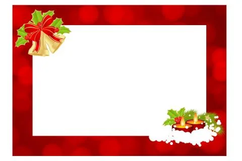 Christmas card Illustrazione stock