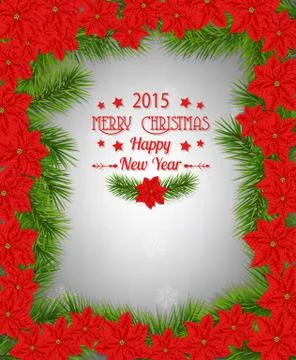 Christmas card Stock Illustration