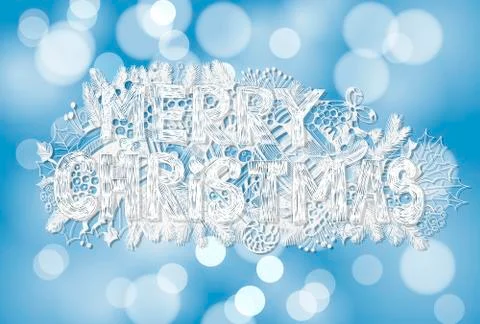 Christmas card. Stock Illustration