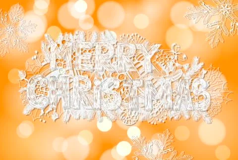 Christmas card. Stock Illustration