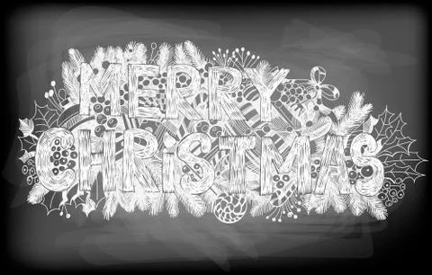 Christmas card. Stock Illustration