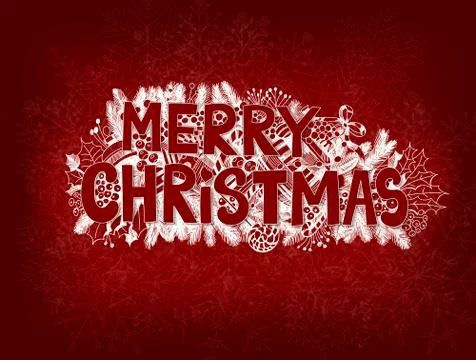 Christmas card. Stock Illustration