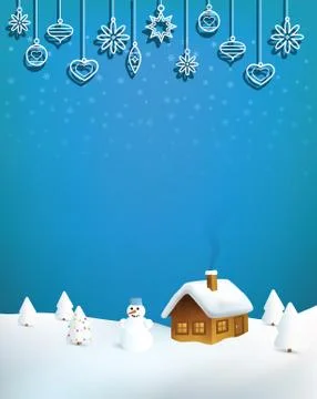 Christmas card Stock Illustration