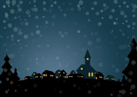Christmas card Stock Illustration