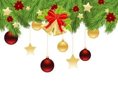 Christmas card Stock Illustration