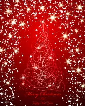Christmas card Stock Illustration