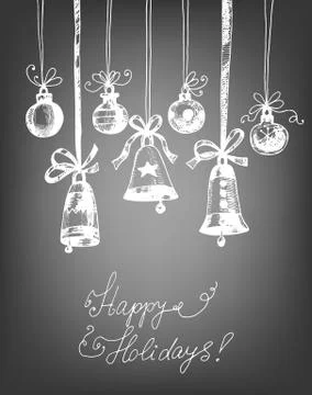 Christmas card Stock Illustration