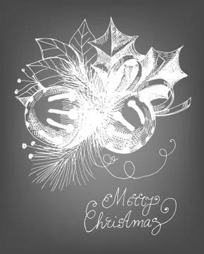 Christmas card Stock Illustration