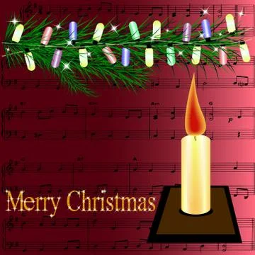 Christmas card Stock Illustration