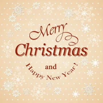 Christmas card Stock Illustration