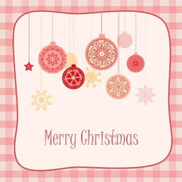 Christmas card Stock Illustration