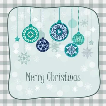 Christmas card Stock Illustration