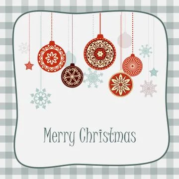 Christmas card Stock Illustration