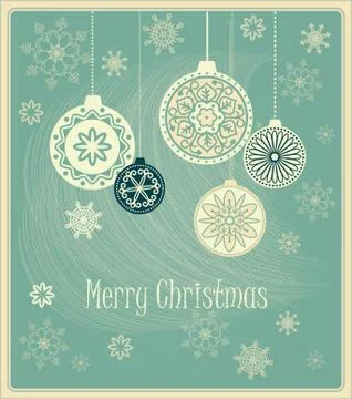 Christmas card Stock Illustration