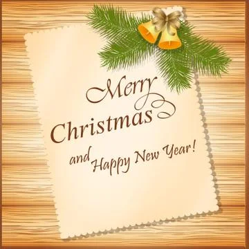 Christmas card Stock Illustration