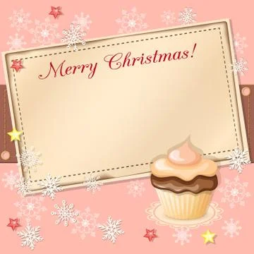 Christmas card Stock Illustration