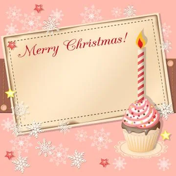 Christmas card Stock Illustration