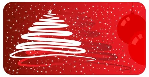 Christmas card Stock Illustration