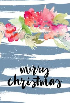 Christmas card Stock Illustration