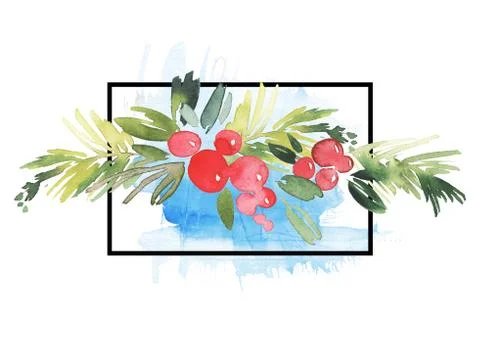 Christmas card Stock Illustration