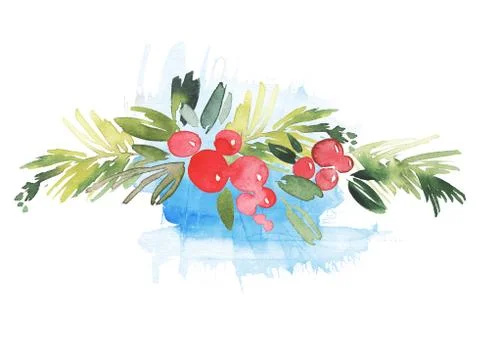 Christmas card Stock Illustration