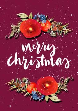 Christmas card Stock Illustration