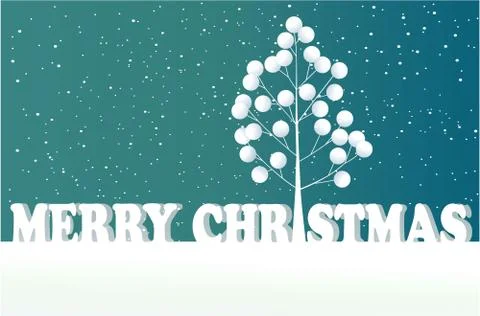 Christmas card Stock Illustration