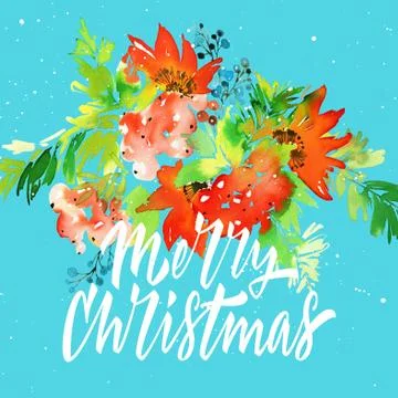 Christmas card Stock Illustration