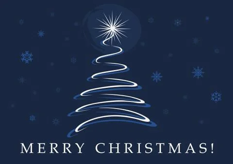 Christmas Card Stock Illustration