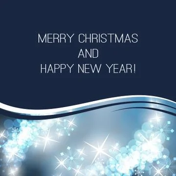 Christmas Card Stock Illustration