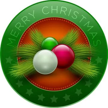 Christmas Card Stock Illustration